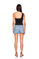 twisted one arm top