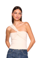 twisted one arm top