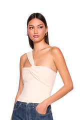 twisted one arm top