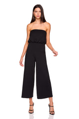 blouson jumpsuit crop jumpsuit