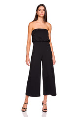 blouson jumpsuit crop jumpsuit