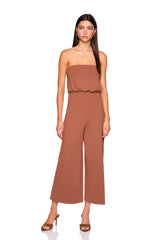 blouson jumpsuit crop jumpsuit