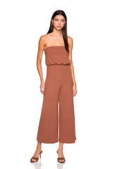 blouson jumpsuit crop jumpsuit
