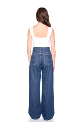 essential wide strap crop top