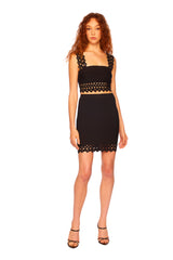 bandage eyelet skirt