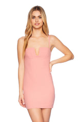 pebble weave wire dress