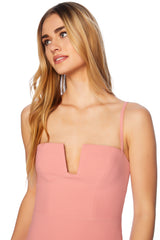 pebble weave wire dress