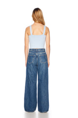 circle front tank top