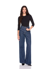 crew elbow sleeve top