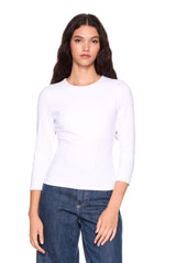 crew elbow sleeve top