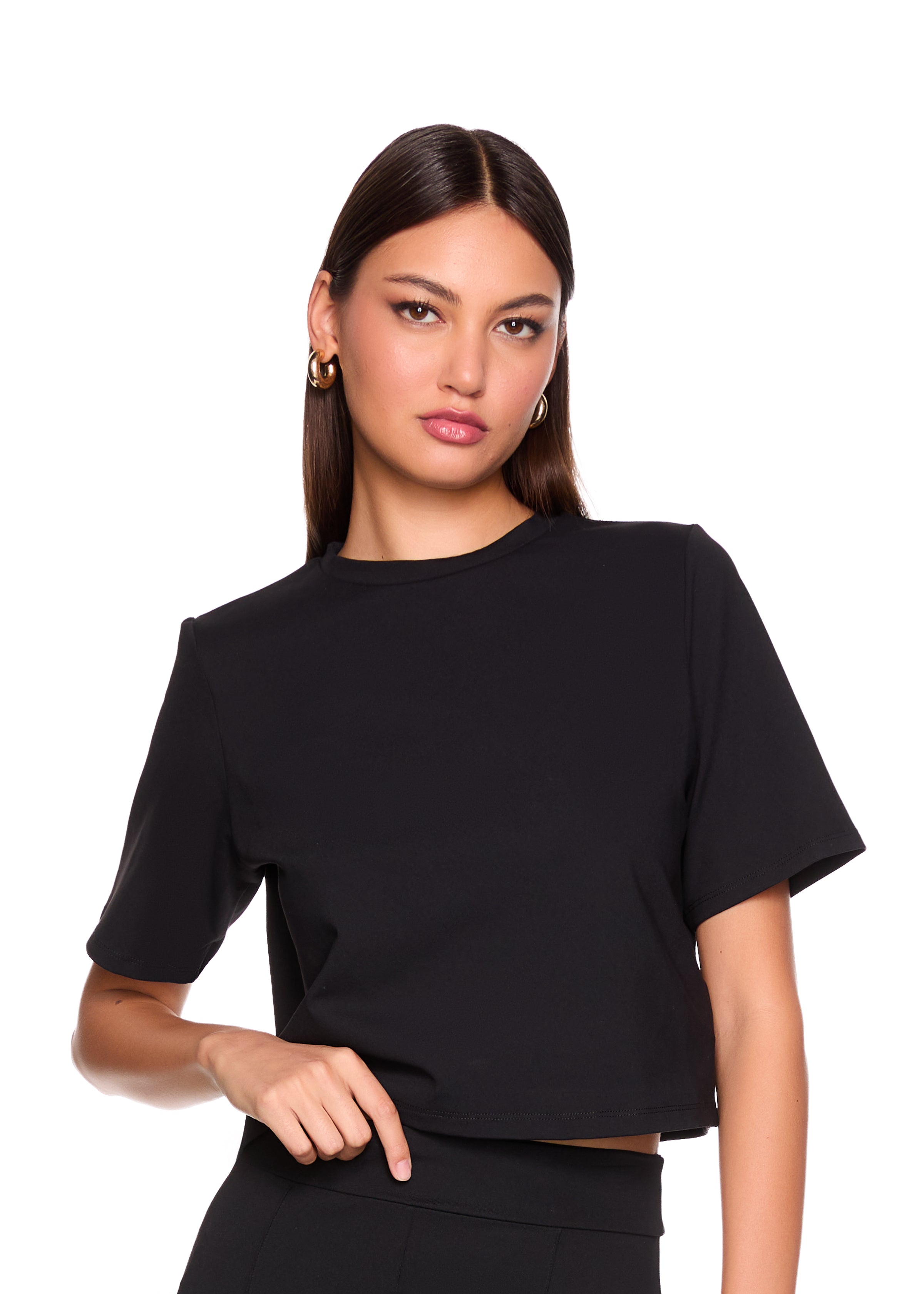 boxy short sleeve tee