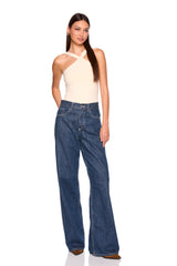 v center strap top