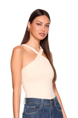 v center strap top