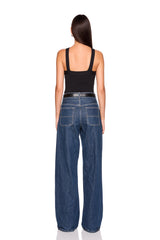 v center strap top