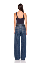 v center strap top