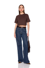 boxy short sleeve tee
