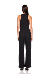 cross front jumpsuit