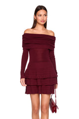 sweater tier skirt