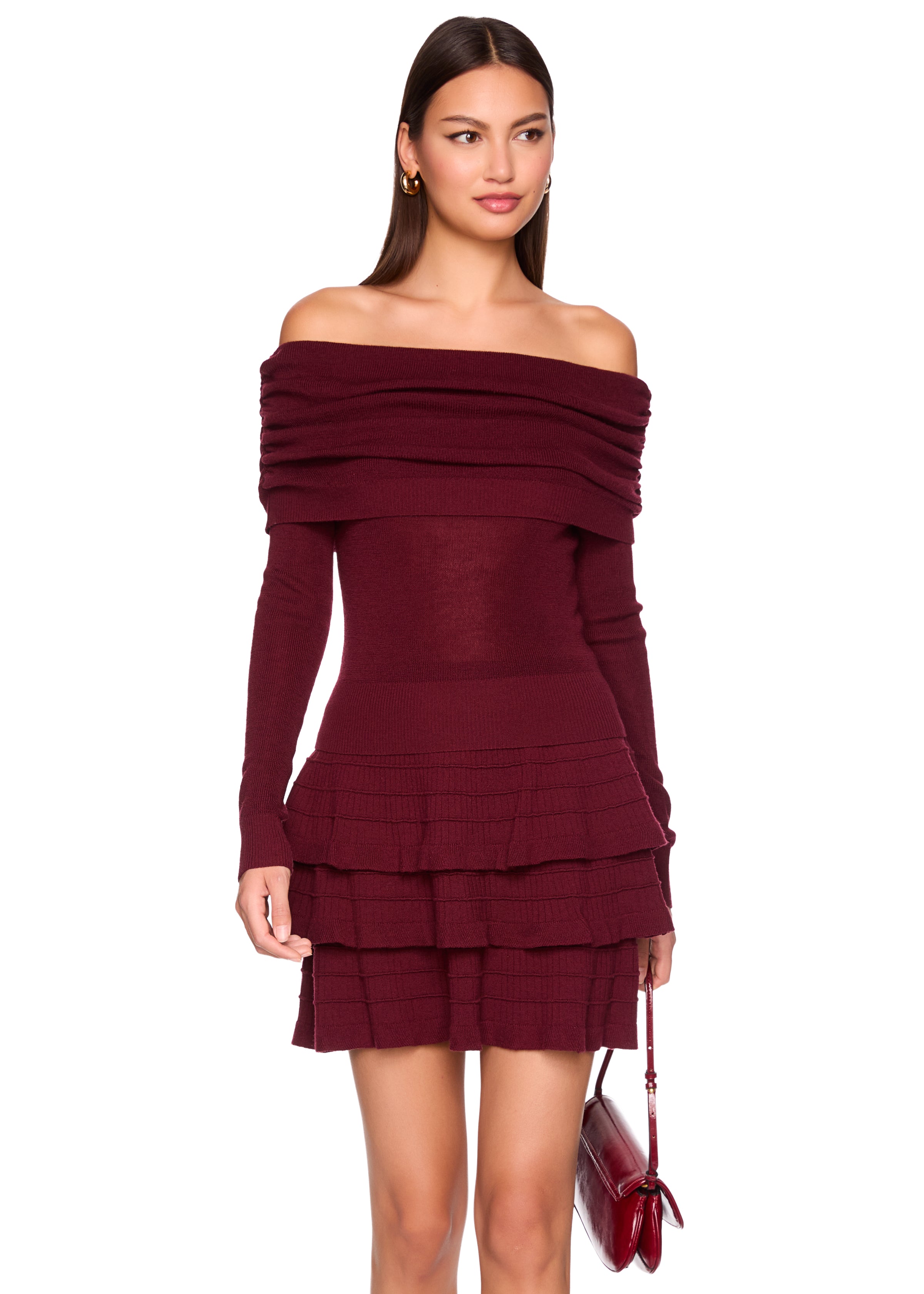 sweater tier skirt