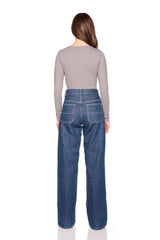 very v long sleeve crop top