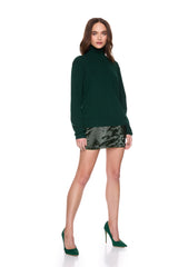 oversized turtleneck sweater