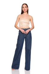 fringe tube top