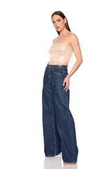 fringe tube top