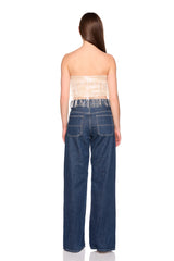 fringe tube top