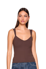 angle strap v tank