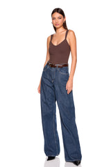 angle strap v tank