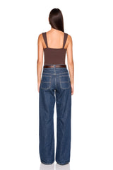 angle strap v tank