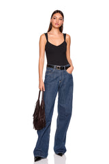 angle strap v tank