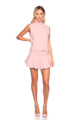 mock sleeveless sweater