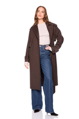 ponte trench coat java