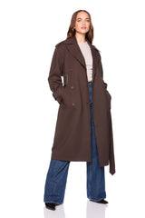 ponte trench coat java