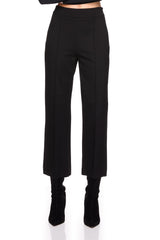 ponte knit crop pant