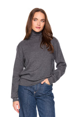 oversized turtleneck sweater