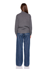 oversized turtleneck sweater