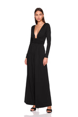 wire long sleeve jumpsuit