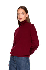oversized turtleneck sweater