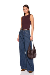 crew sleeveless top