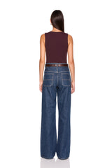 crew sleeveless top