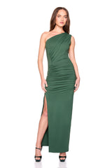 one arm gathered resss