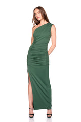 one arm gathered resss