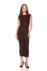 light merino boat neck sweater dress