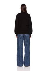 rib knit oversized sweater