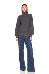 rib knit oversized sweater
