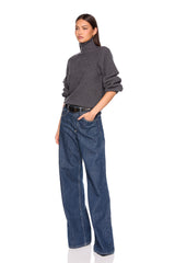 rib knit oversized sweater