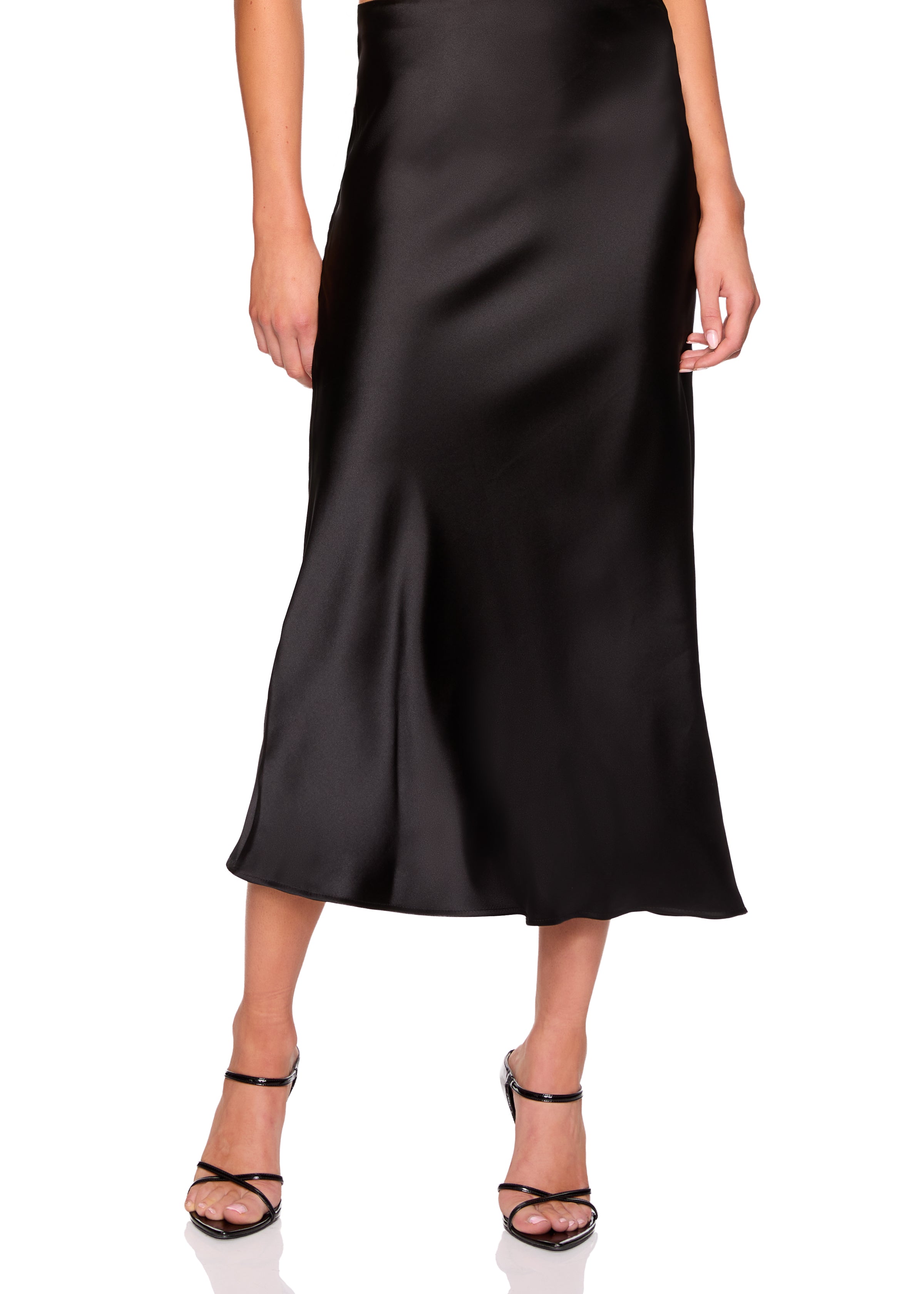 satin skirt