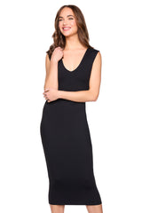 v front v back tank dress